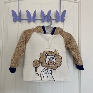 EUC | Quacker Jack boy’s lion jacket — 12‎ months